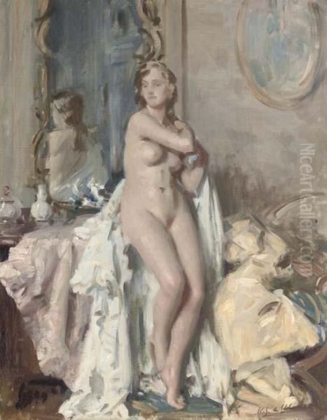 La Toilette Oil Painting by Wilfred Gabriel De Glehn