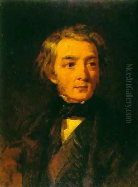 Study for Lord Ellesmere Oil Painting by Edwin Longsden Long