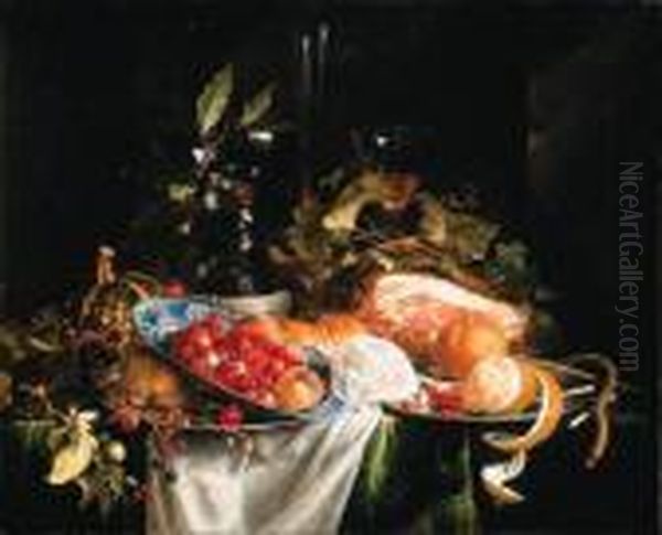 Untitle Oil Painting by Jan Davidsz De Heem