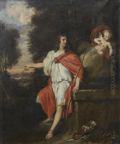 Apollon Vainqueur Du Serpent Python Oil Painting by Gerard de Lairesse