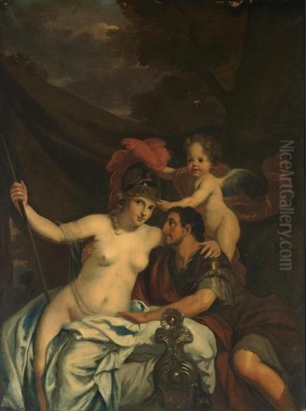 Ulysses And Calypso Oil Painting by Gerard de Lairesse