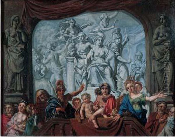 Le Triomphe D'un General Romain Oil Painting by Gerard de Lairesse