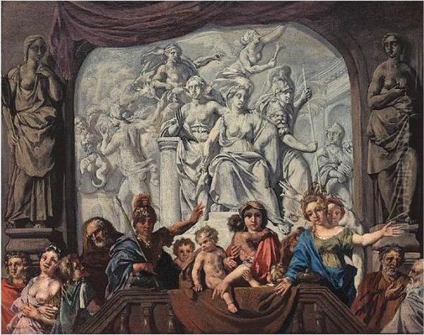 Allegory Of Prosperity (?) Oil Painting by Gerard de Lairesse