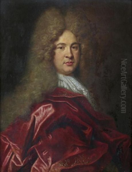 Portrait Presume De Jean Le Camus Oil Painting by Nicolas de Largillierre