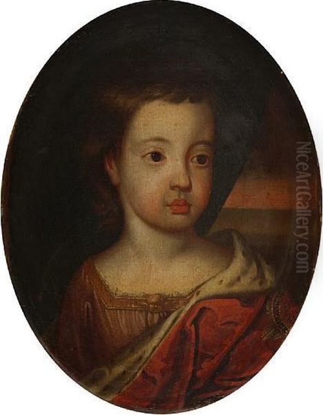 Portrait Of Prince James Francis Edward Stuart Oil Painting by Nicolas de Largillierre