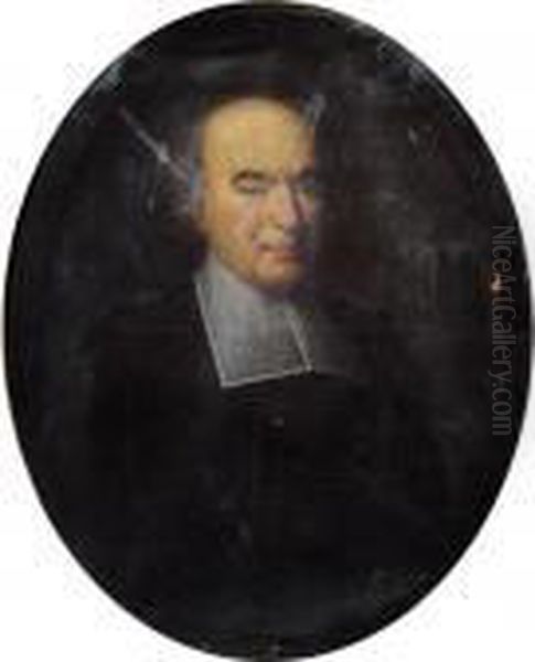 Portrait De Monsieur Bonnet Ge De 65 Ans Oil Painting by Nicolas de Largillierre