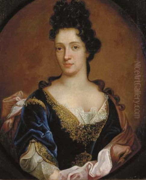 Portrait Of A Lady Oil Painting by Nicolas de Largillierre