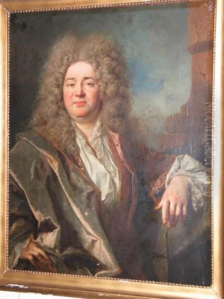 Portrait De Gentilhomme Oil Painting by Nicolas de Largillierre