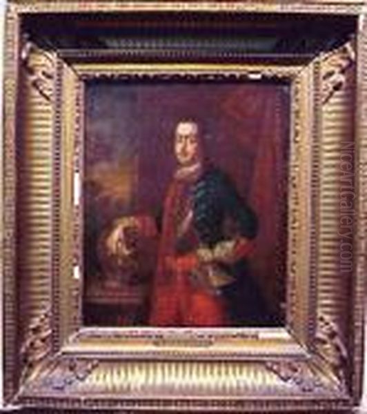 Portrait Of A Count Oil Painting by Nicolas de Largillierre