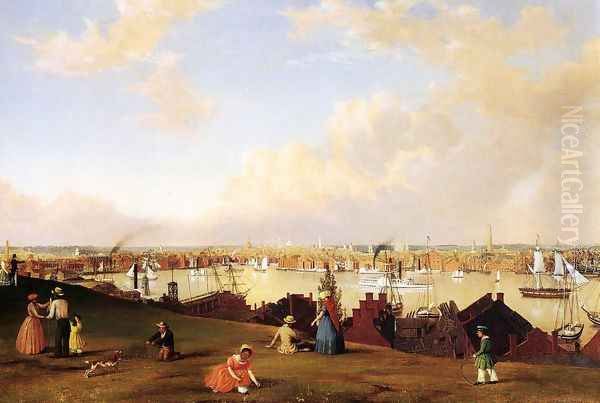 View of Baltimore by Fitz Hugh Lane