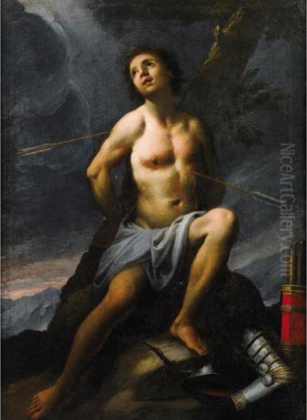 Saint Sebastien Oil Painting by Paolo di Matteis