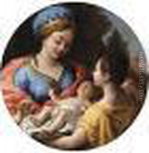 The Madonna And Child Oil Painting by Paolo di Matteis