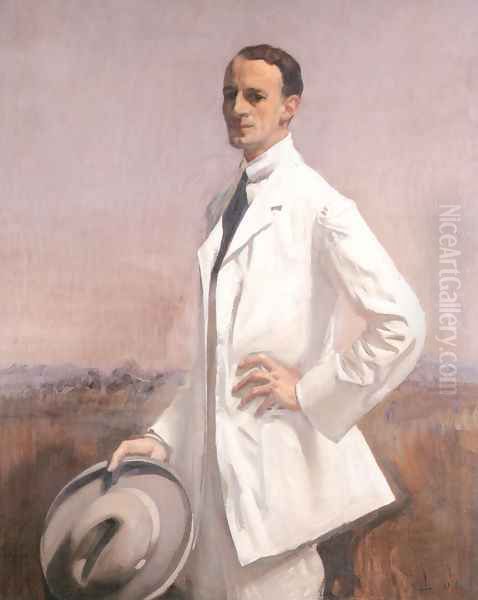 Sir William Alison Russell Oil Painting by George Lambert