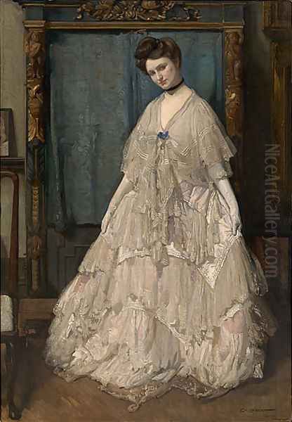 The old dress Oil Painting by George Lambert