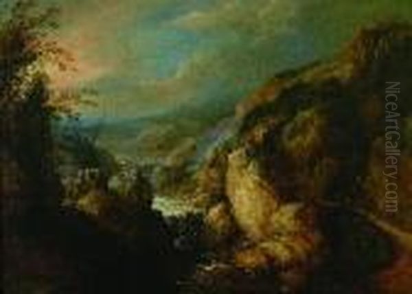 Landscape Oil Painting by Joos De Momper