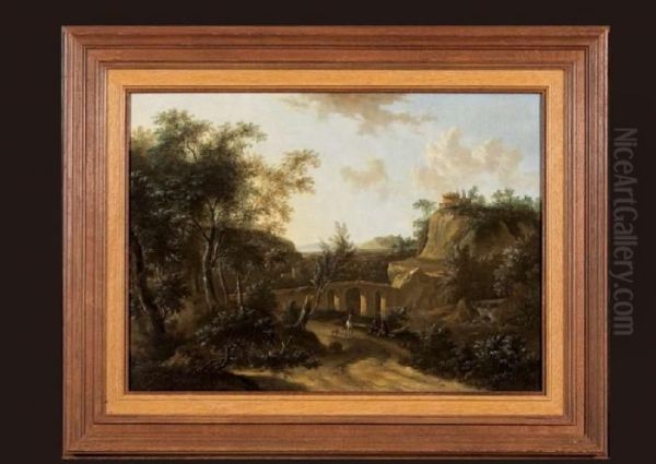 Landscape Oil Painting by Frederick De Moucheron