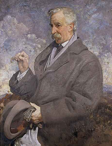 Sir Walter Baldwin Spencer Oil Painting by George Lambert