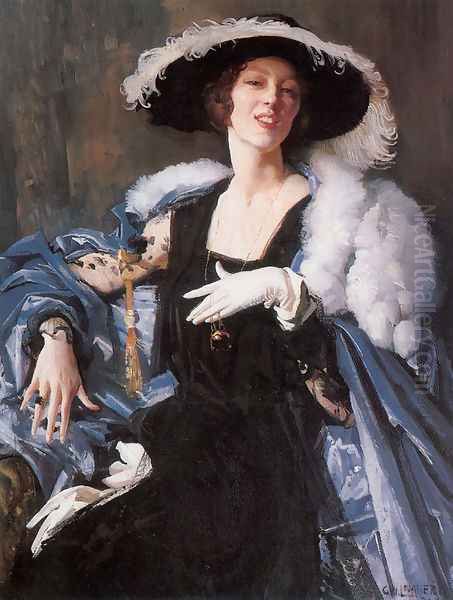 The White Glove Oil Painting by George Lambert