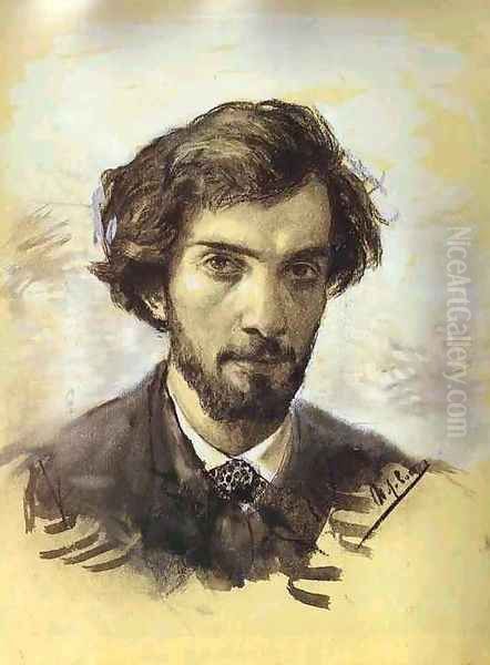 Selfportrait, 1880 Oil Painting by Isaak Ilyich Levitan