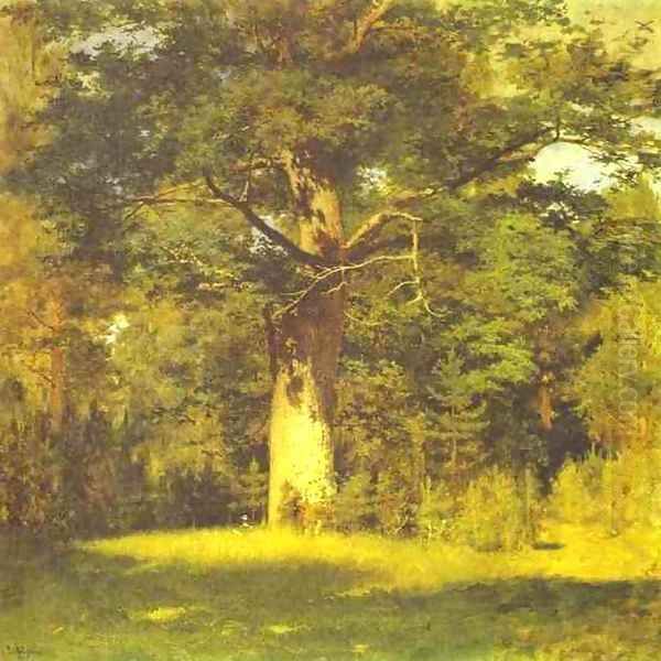 Oak 1880 Oil Painting by Isaak Ilyich Levitan