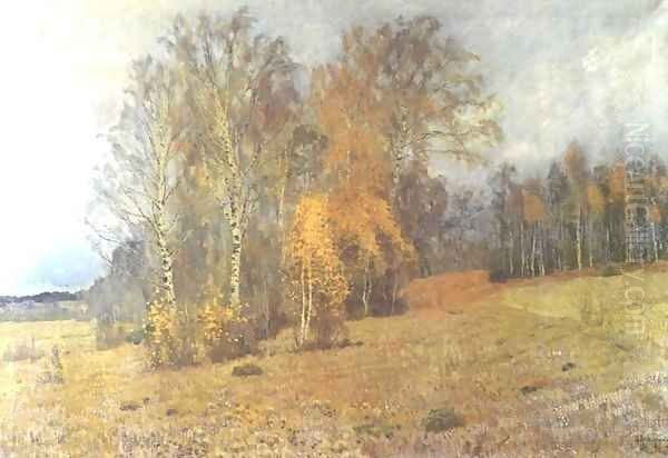 October 1891 Oil Painting by Isaak Ilyich Levitan