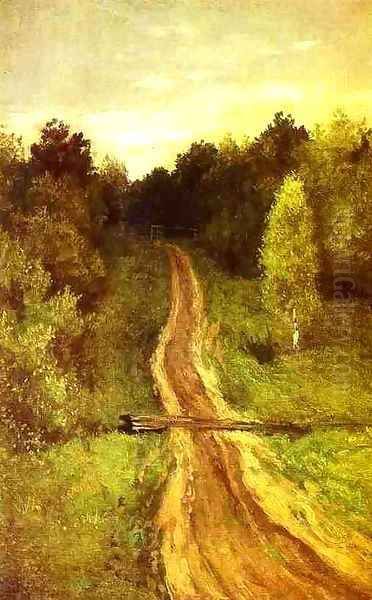 Road 1899 Oil Painting by Isaak Ilyich Levitan