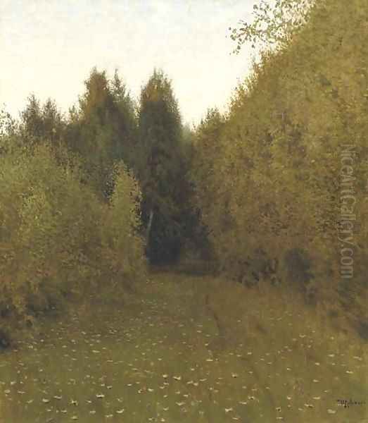 Forest clearing Oil Painting by Isaak Ilyich Levitan