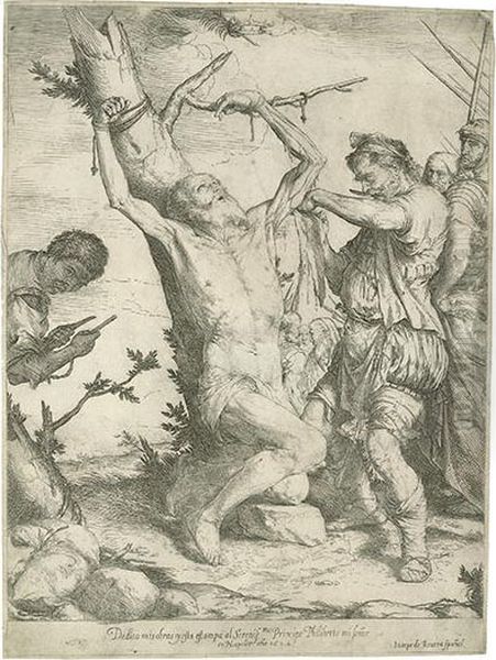 The Martyrdom Of St. Bartholomew. Oil Painting by Jusepe de Ribera