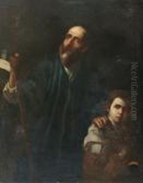 Belisario Mendico Oil Painting by Jusepe de Ribera