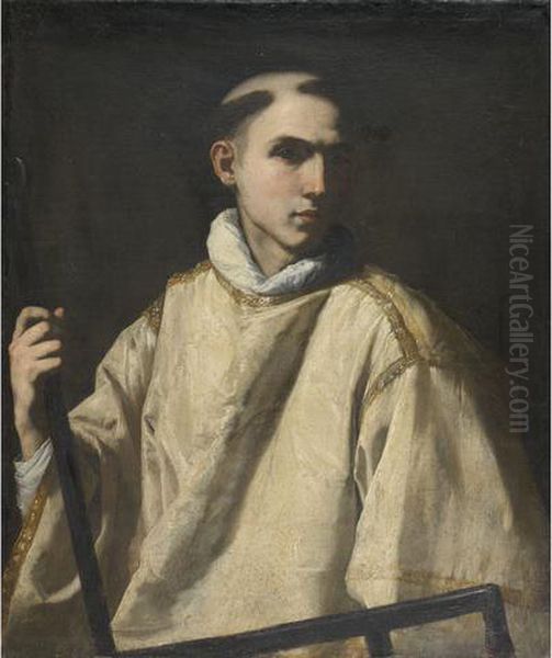 Saint Laurent Oil Painting by Jusepe de Ribera