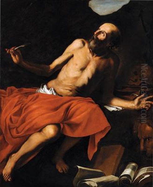 San Girolamo Oil Painting by Jusepe de Ribera