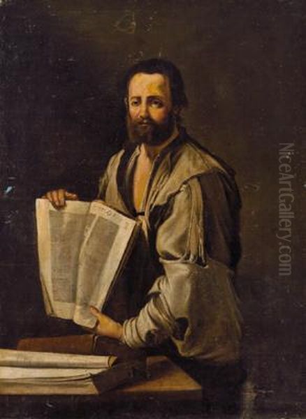 Bildnis Eines Philosophen; Ritratto Di Un Filosofo Oil Painting by Jusepe de Ribera