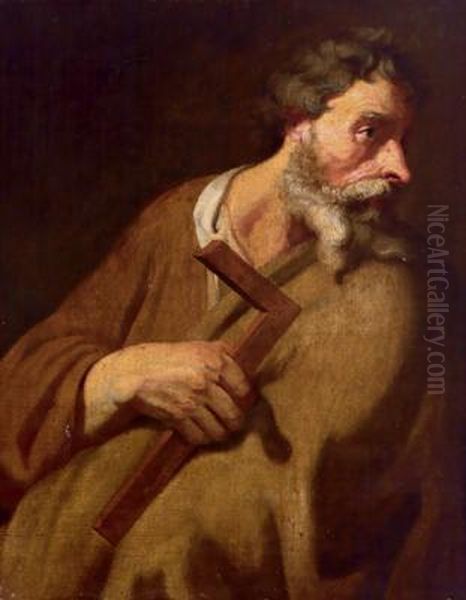 Ritratto Di Un Santo Oil Painting by Jusepe de Ribera