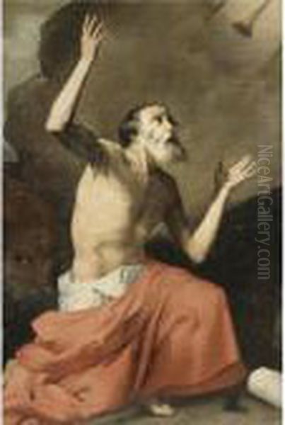 San Gerolamo Oil Painting by Jusepe de Ribera