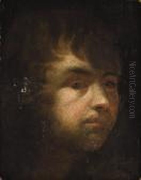 Portrait De Jeune Homme Oil Painting by Jusepe de Ribera