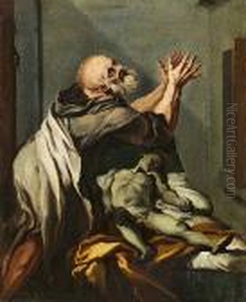 The Resurrection Of Tabitha Oil Painting by Jusepe de Ribera