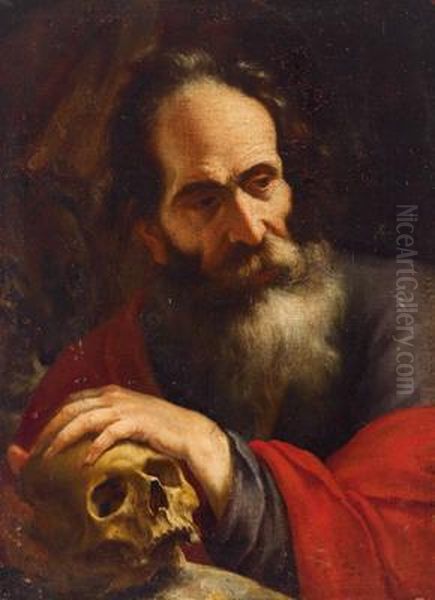 San Gerolamo Oil Painting by Jusepe de Ribera