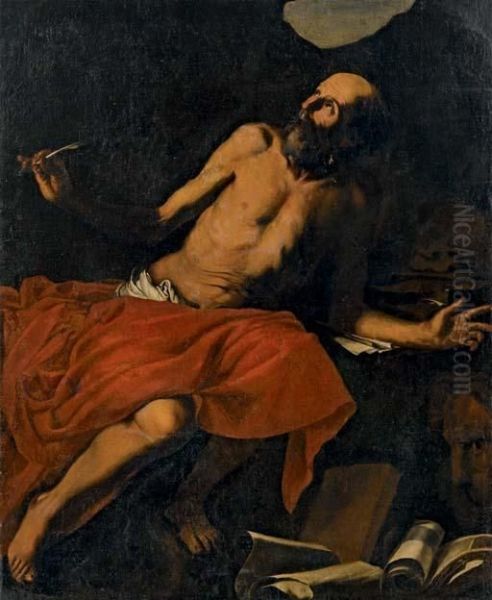 San Girolamo Oil Painting by Jusepe de Ribera