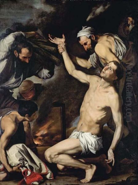 The Martyrdom Of Saint Lawrence Oil Painting by Jusepe de Ribera