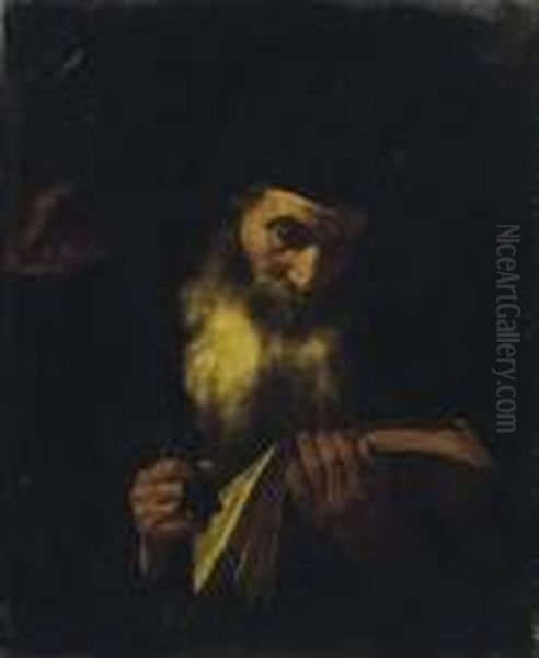 La Tentazione Di Sant'antonio Abate Oil Painting by Jusepe de Ribera