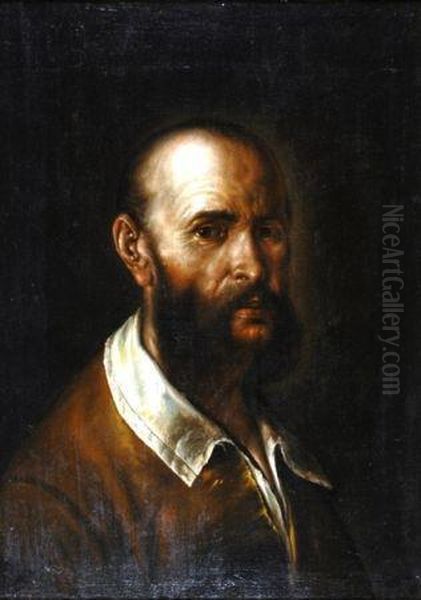 Portrait Of A Man Oil Painting by Jusepe de Ribera