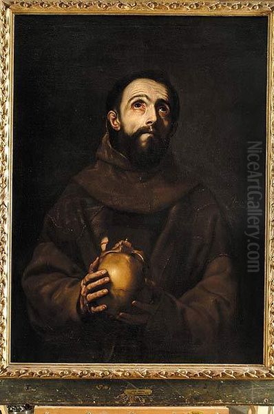 San Francisco De Asis Oil Painting by Jusepe de Ribera