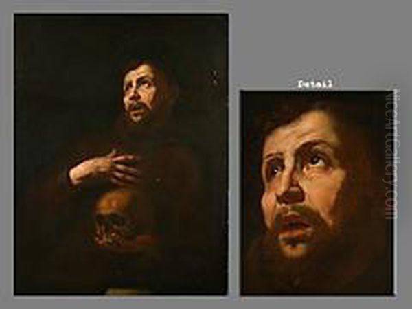 Heiliger Franziskus Oil Painting by Jusepe de Ribera