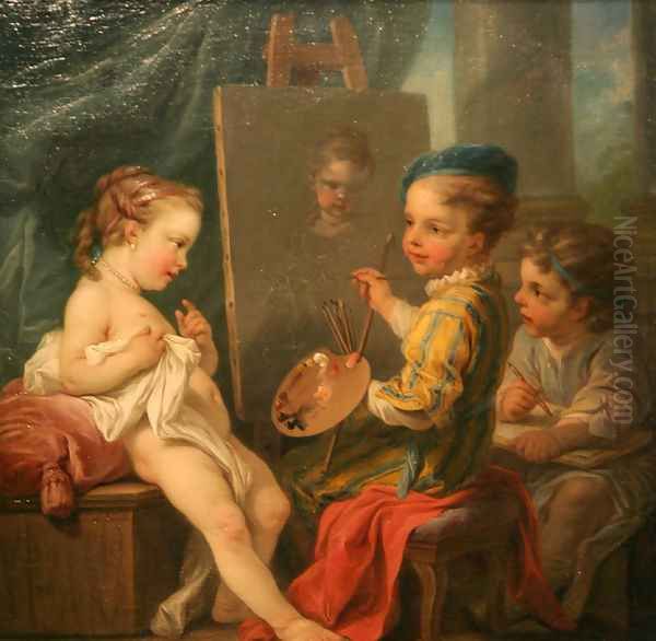 Painting Oil Painting by Carle van Loo