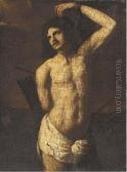 Saint Sebastian Oil Painting by Jusepe de Ribera