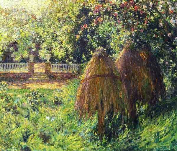 Hives, Gerberoy Oil Painting by Henri Eugene Augustin Le Sidaner