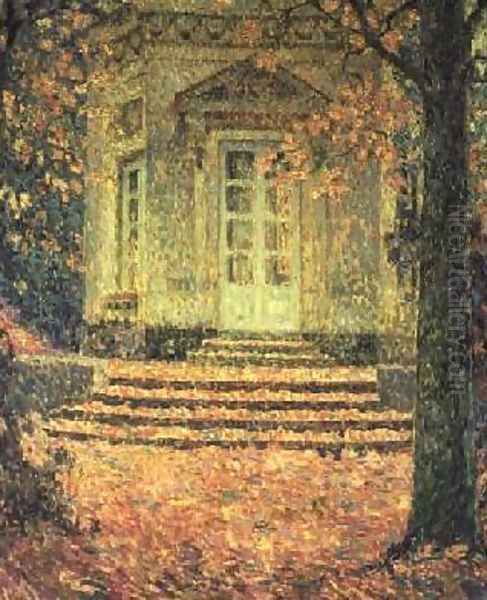 The Music Pavilion Oil Painting by Henri Eugene Augustin Le Sidaner