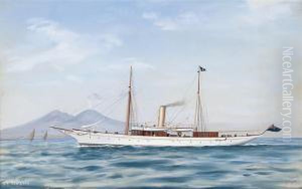 The Steam Yacht 
Schievan by Antonio de Simone