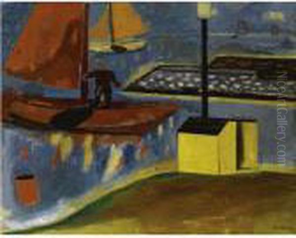 De Haven Oil Painting by Gustave De Smet