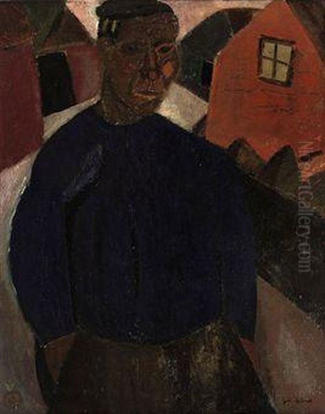 Dutch Fisherman Oil Painting by Gustave De Smet